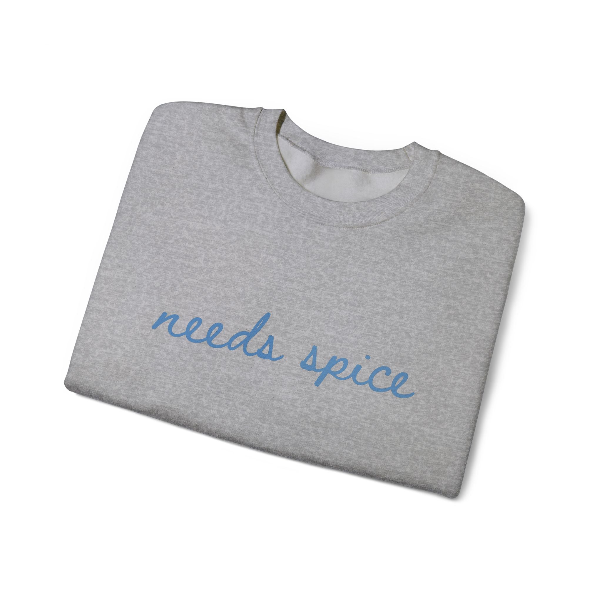 Needs Spice Sweatshirt Chef Sweatshirt Foodie Sweatshirt by PopCultureByDesign36
