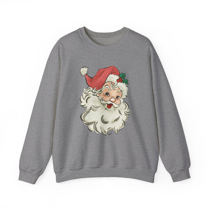 Retro Santa Sweater,Vintage Santa Christmas Sweatshirt,Retro Santa Claus Shirt - PopCultureByDesign36