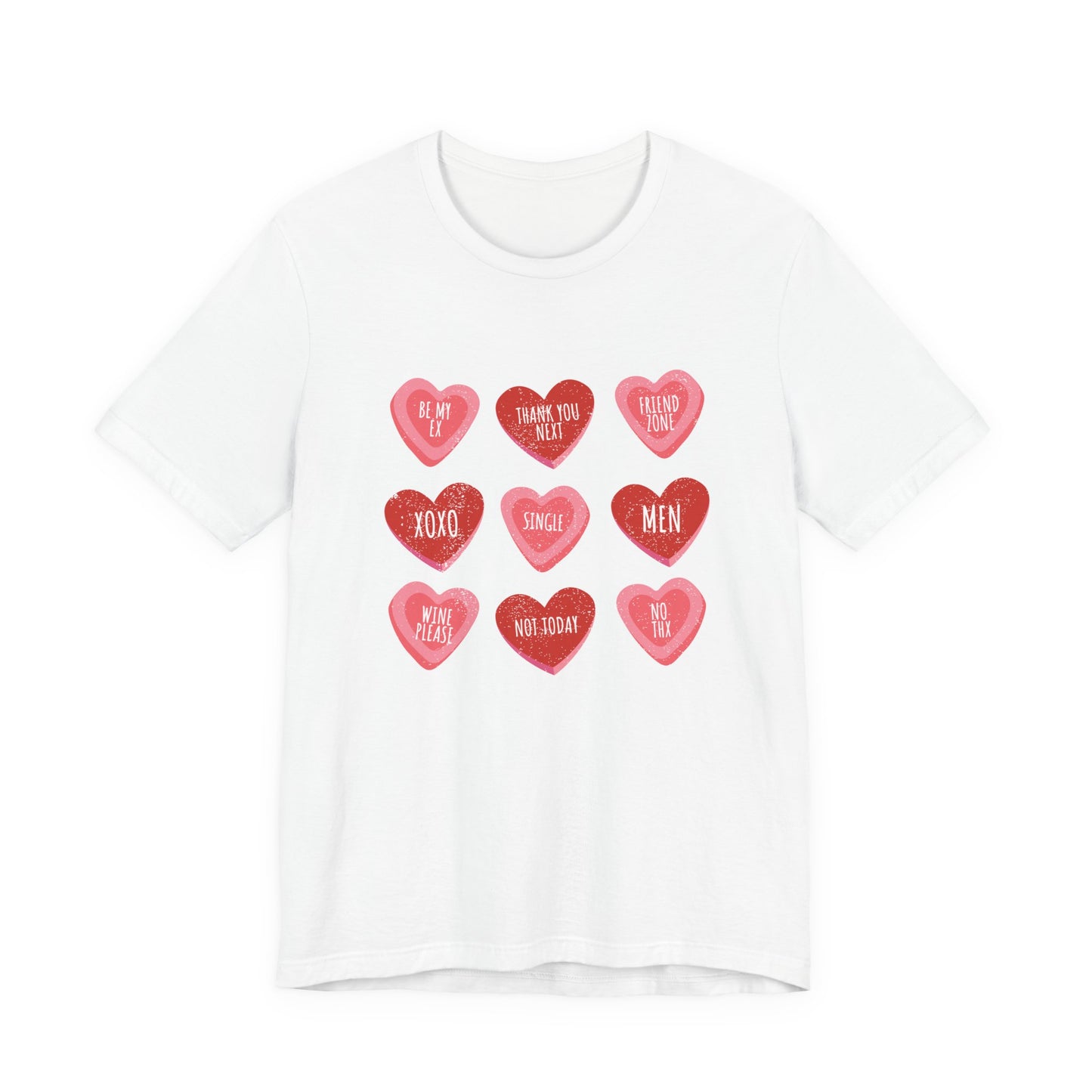 Candy Heart Shirt, Valentine's Day Gift, Conversation Hearts Shirt - PopCultureByDesign36