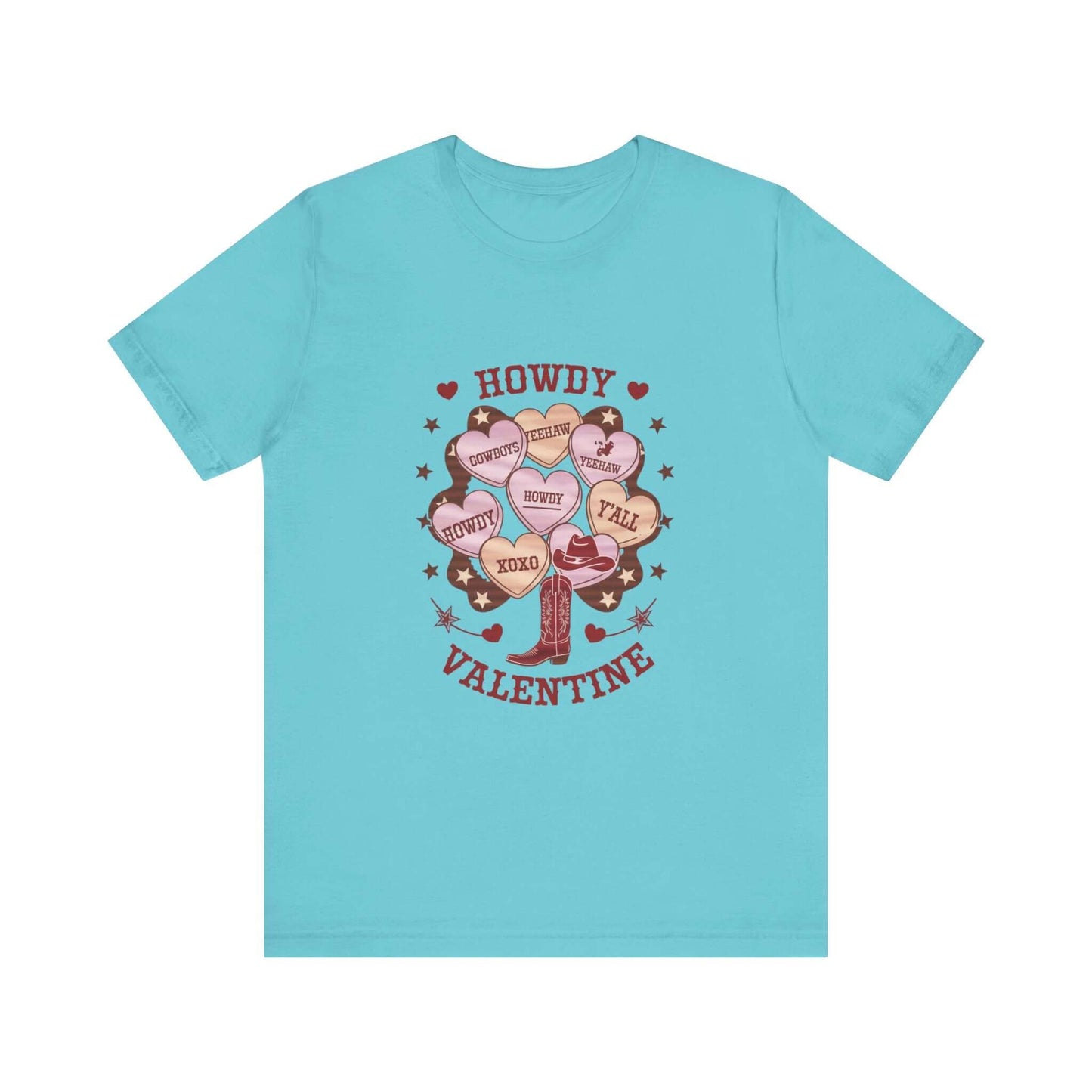 Candy Heart Shirt, Valentine's Day Gift, Country Conversation Hearts Shirt - PopCultureByDesign36