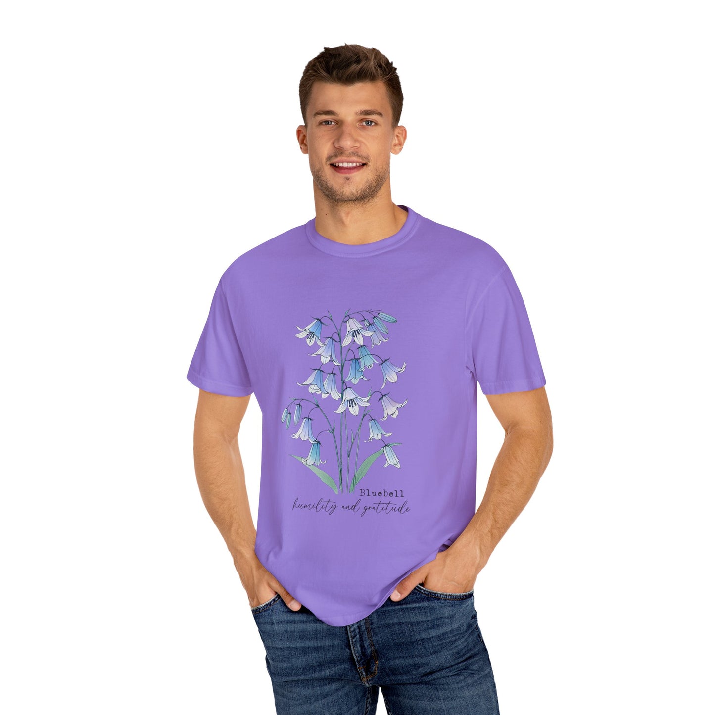 Bluebells Kindness Shirt, Bluebells Floral Shirt, Inspirational Shirt - PopCultureByDesign36