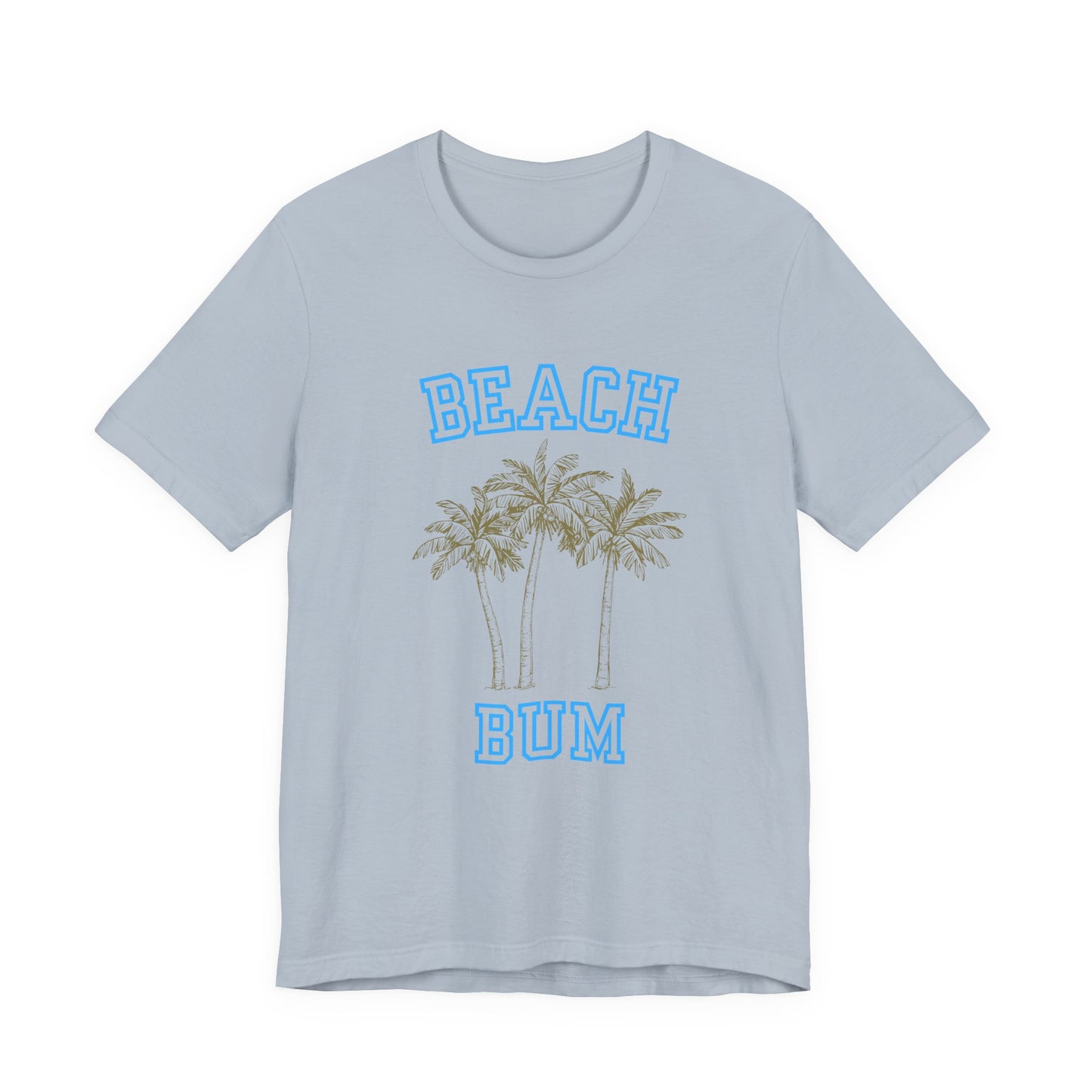 Beach Bum Palm Tree Shirt, Tropical Island Vacation Clothing, Palm Tree Lover Gift - PopCultureByDesign36