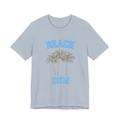 Beach Bum Palm Tree Shirt, Tropical Island Vacation Clothing, Palm Tree Lover Gift - PopCultureByDesign36