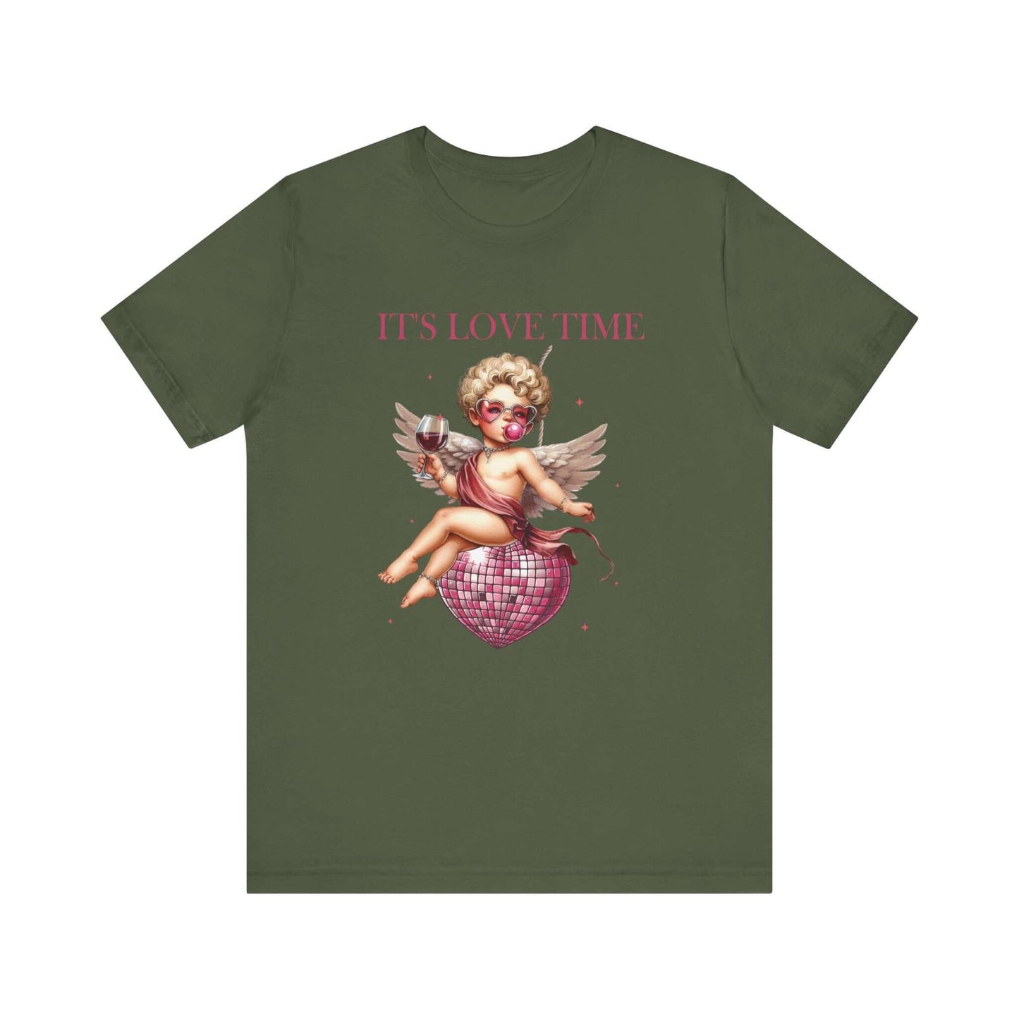 Its Love Time Shirt, Funny Cupid Shirt, Cupid Love Shirt, Vday Shirt - PopCultureByDesign36