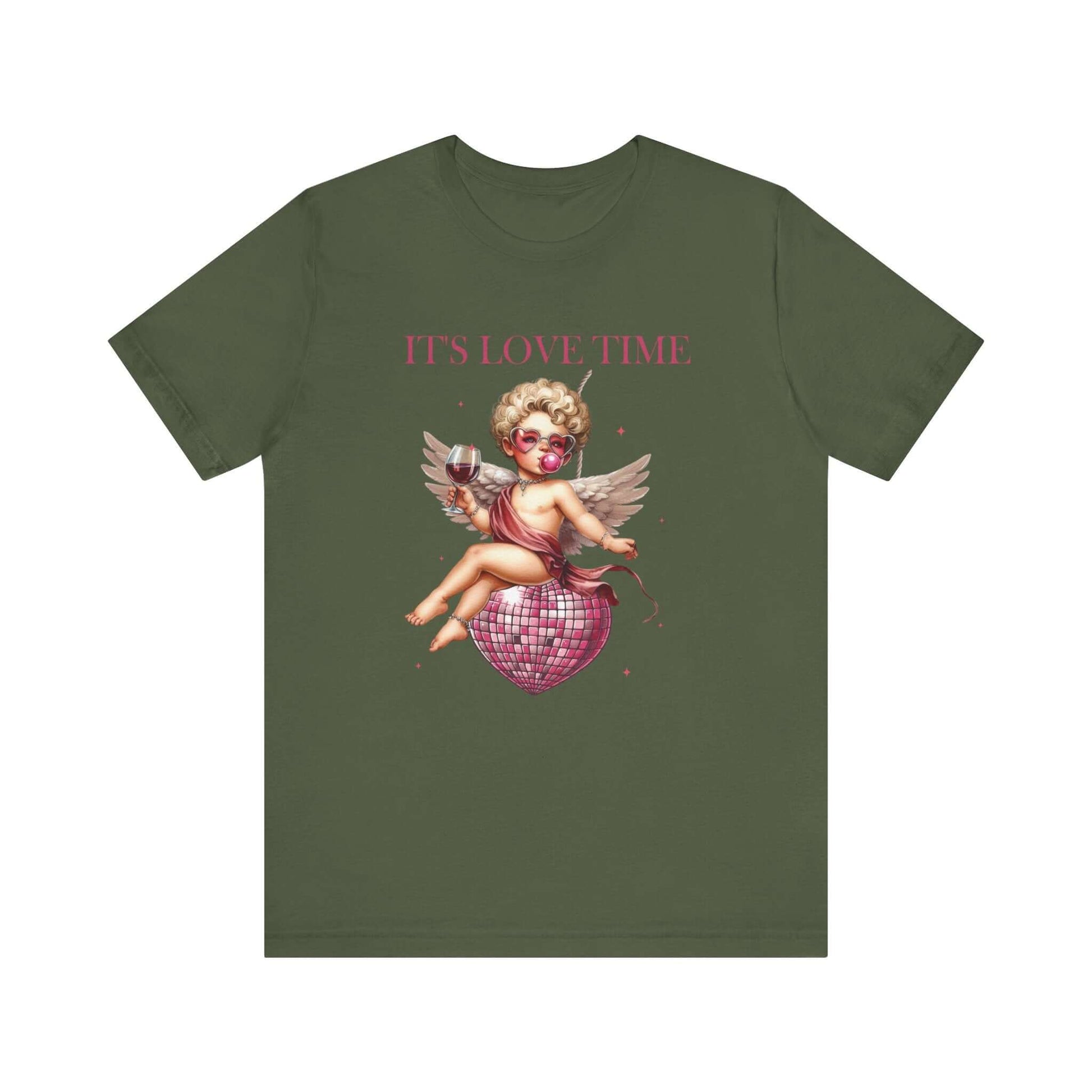 Its Love Time Shirt, Funny Cupid Shirt, Cupid Love Shirt, Vday Shirt - PopCultureByDesign36