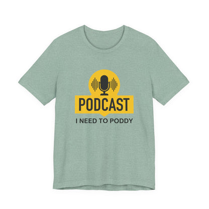 Funny Podcast Shirt, Podcaster Shirt, Podcaster Gift Idea, Podcasting Tee, Webcast Shirt, Podcast Lover Gift, Podcaster Joke Shirt - PopCultureByDesign36