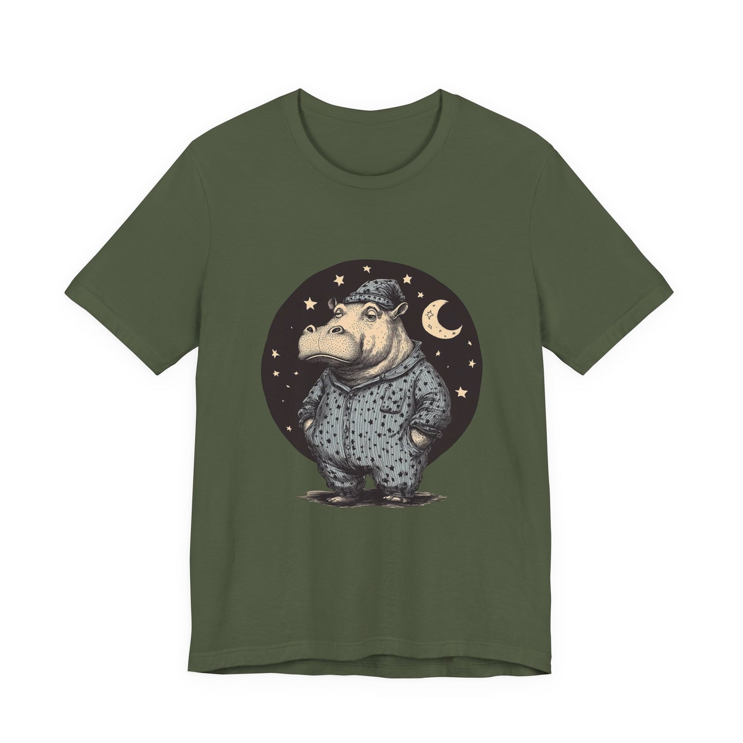 Sleepy Hippo Shirt, Funny Hippo Shirt, Cute Hippo Shirt - PopCultureByDesign36