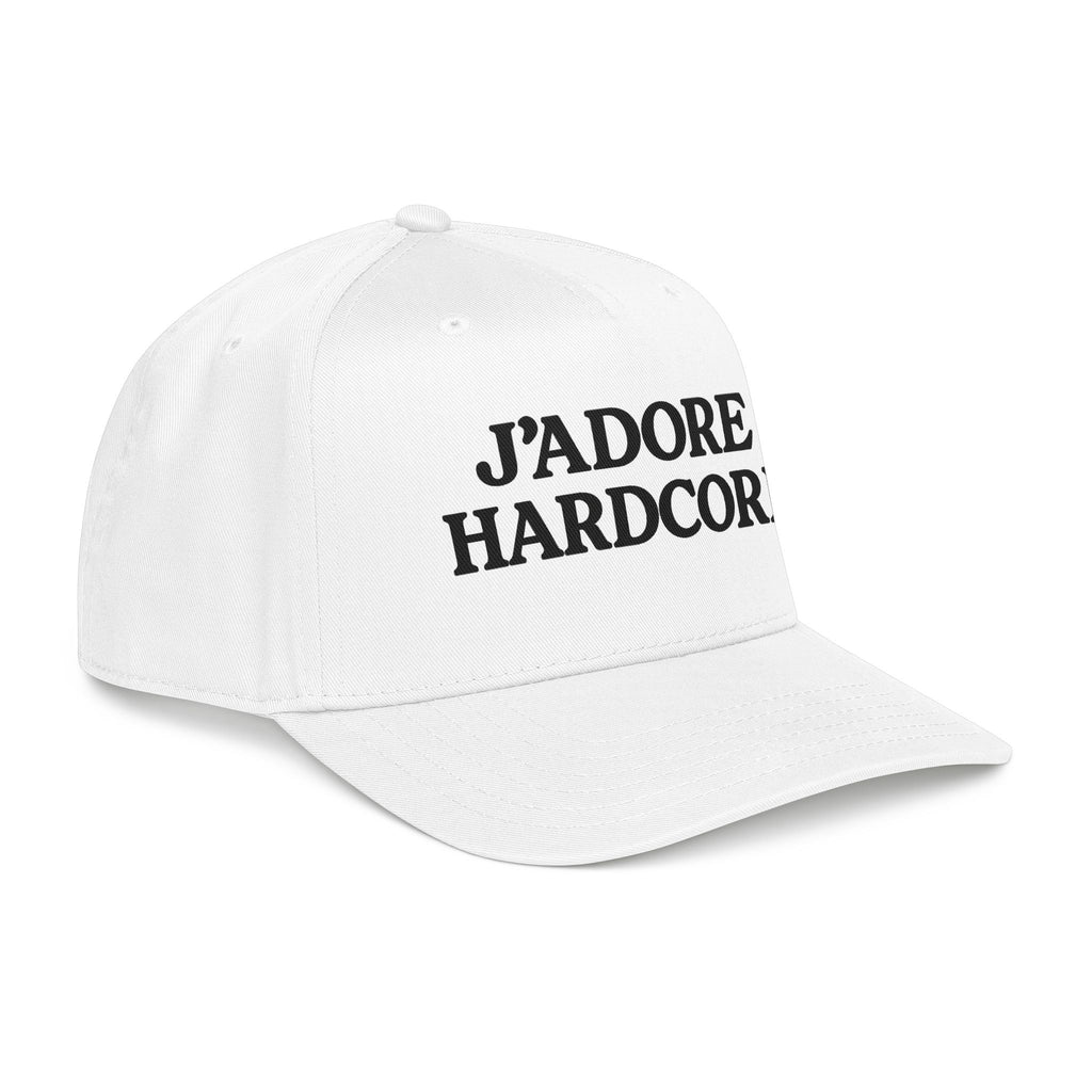 Jadore Hardcore Baseball Cap — Mid Profile by PopCultureByDesign36