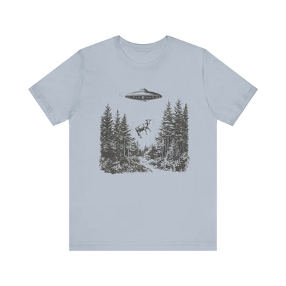 Ufo Cow Shirt, Retro T-Shirt, Vintage Cow Ufo TShirt, Ufo Graphic Tee - PopCultureByDesign36