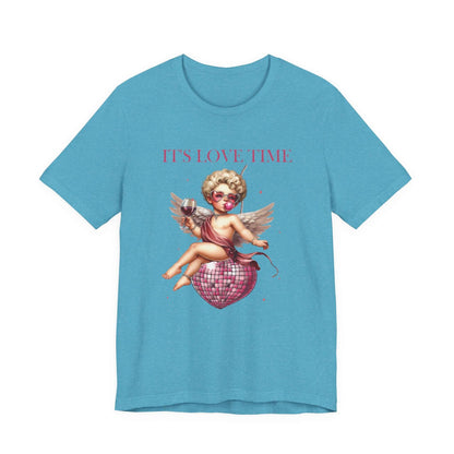 Its Love Time Shirt, Funny Cupid Shirt, Cupid Love Shirt, Vday Shirt - PopCultureByDesign36