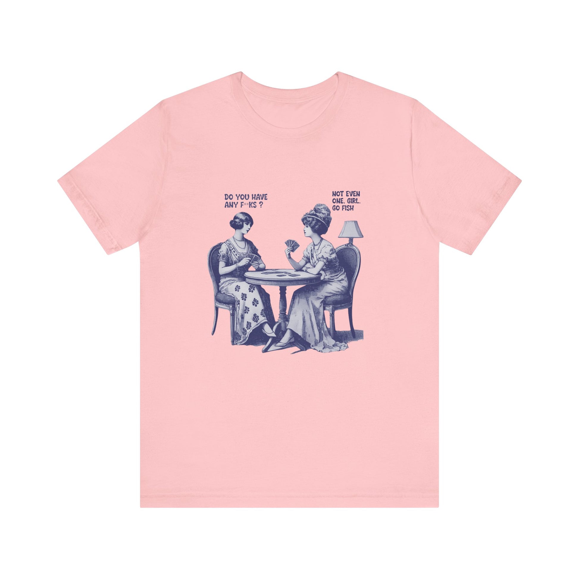 Funny Card Playing Tee, Card Playing Lovers Tee, Vintage Style Top - PopCultureByDesign36