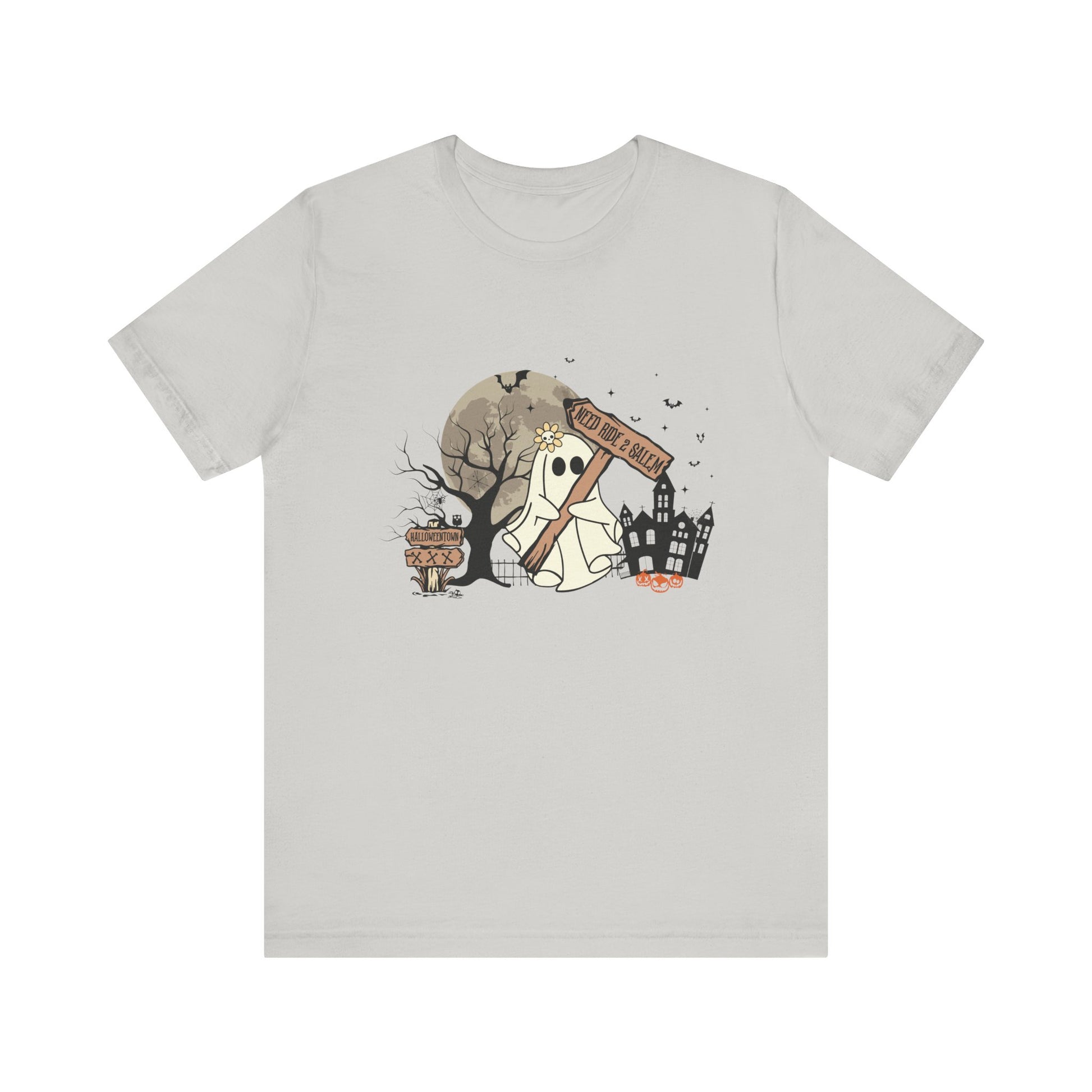 Funny Ghost Needing a Ride, Funny Ghost Shirt, Hitchhiking Ghost Shirt - PopCultureByDesign36