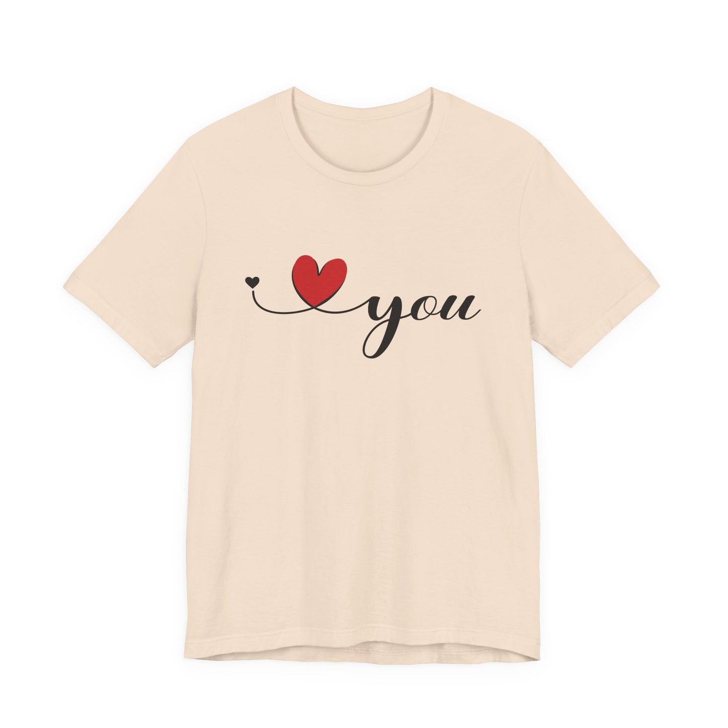 I Love You Shirt, Love Shirt, Valentines Day Shirt, I Love You Minimalist Shirt - PopCultureByDesign36