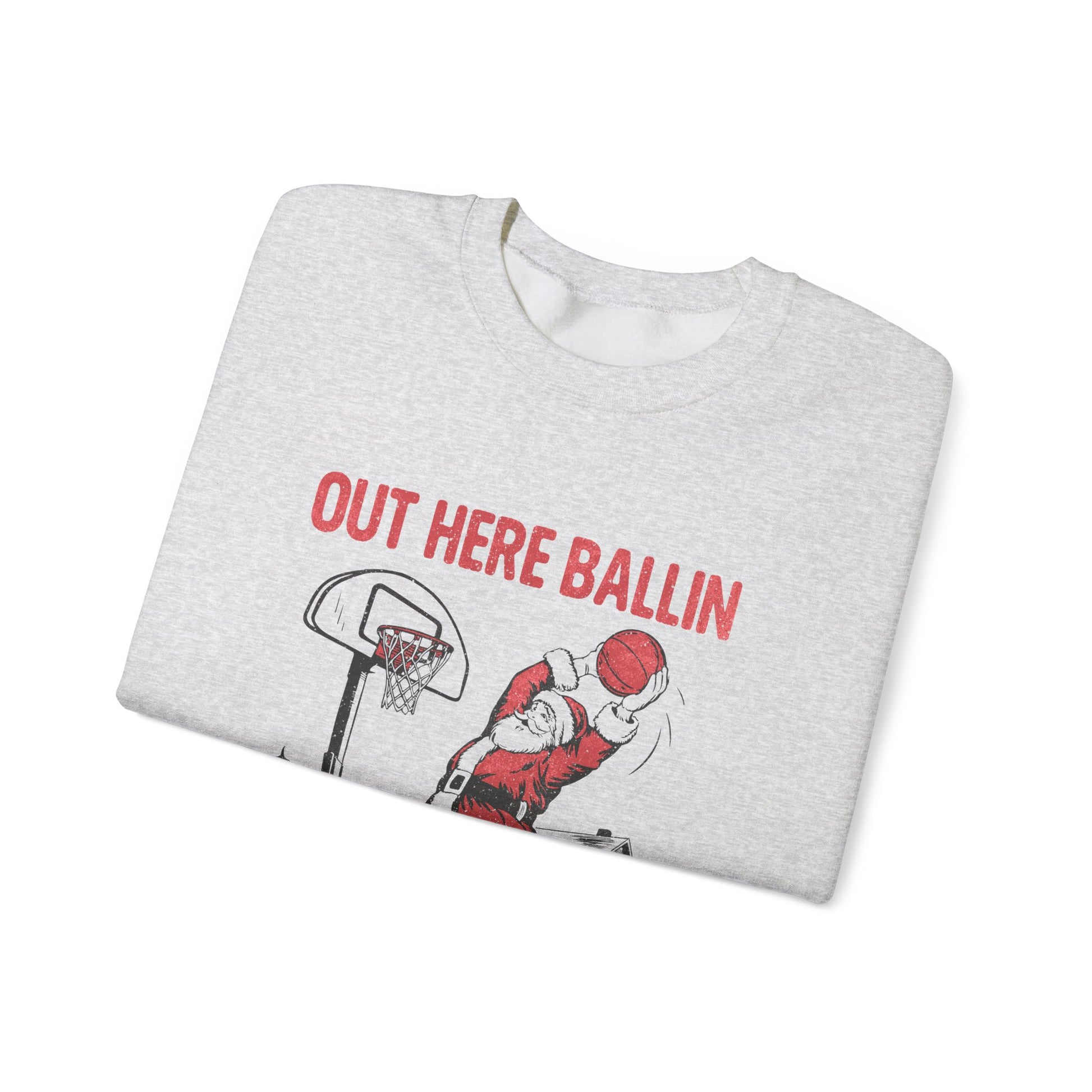 Santa Inspired, Funny Santa Sweatshirt, Retro Santa Sweatshirt - PopCultureByDesign36