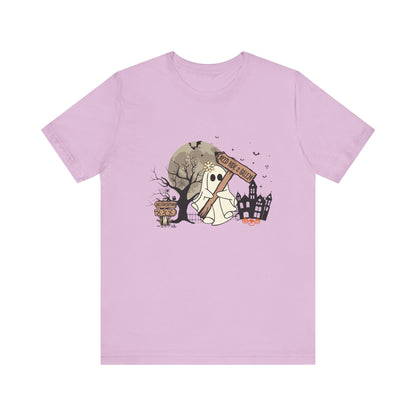 Funny Ghost Needing a Ride, Funny Ghost Shirt, Hitchhiking Ghost Shirt - PopCultureByDesign36