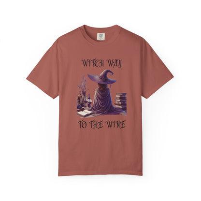 Funny Halloween Shirt, Halloween Witch Shirt, Wine Drinker Gift - PopCultureByDesign36