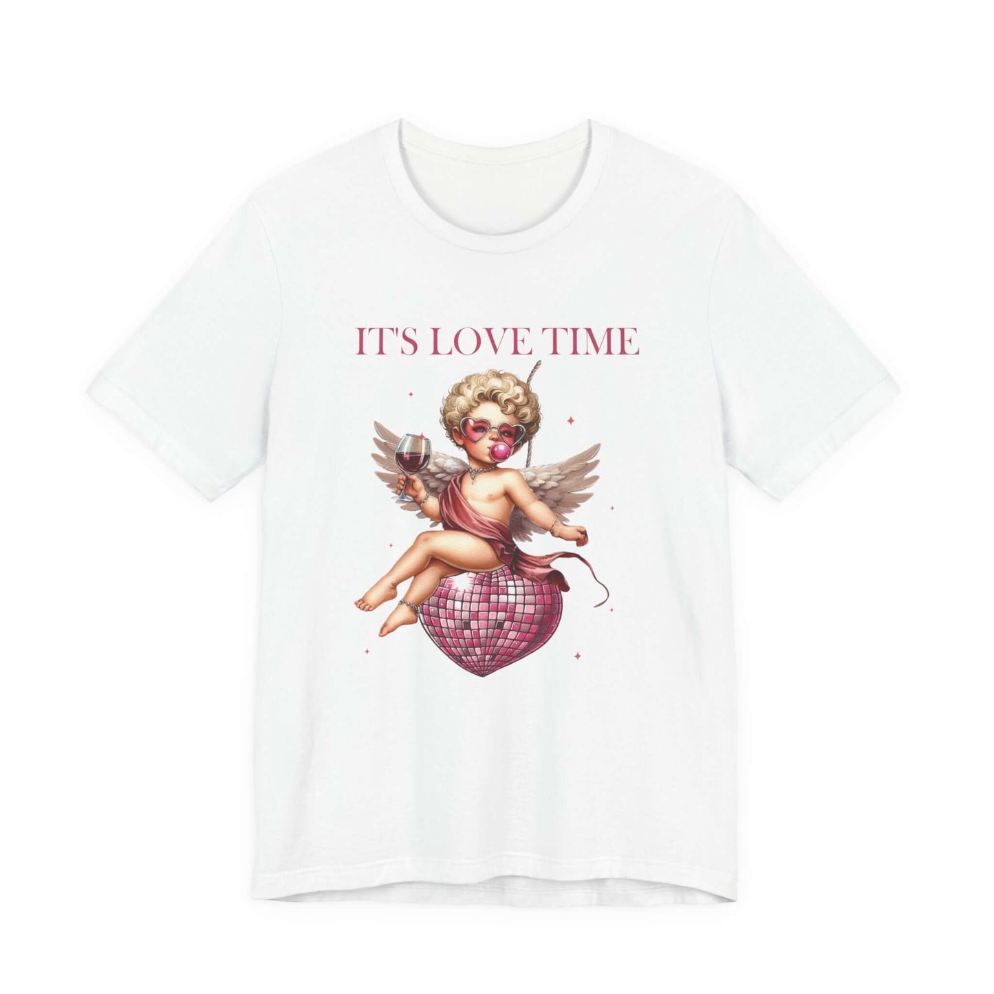 Its Love Time Shirt, Funny Cupid Shirt, Cupid Love Shirt, Vday Shirt - PopCultureByDesign36