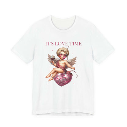 Its Love Time Shirt, Funny Cupid Shirt, Cupid Love Shirt, Vday Shirt - PopCultureByDesign36