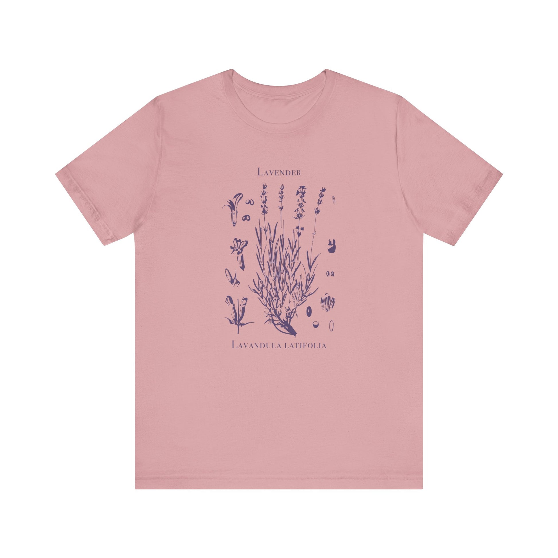 Retro Lavender Adult Shirt, Wildflowers Nature Shirt, Botanical Shirt - PopCultureByDesign36