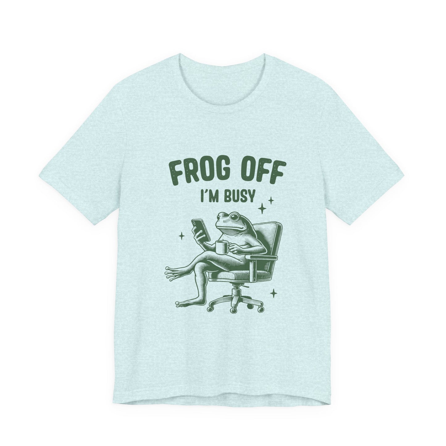 Frog Off Im Busy Shirt, Frog Pond TShirt, Meme Frog Shirt - PopCultureByDesign36