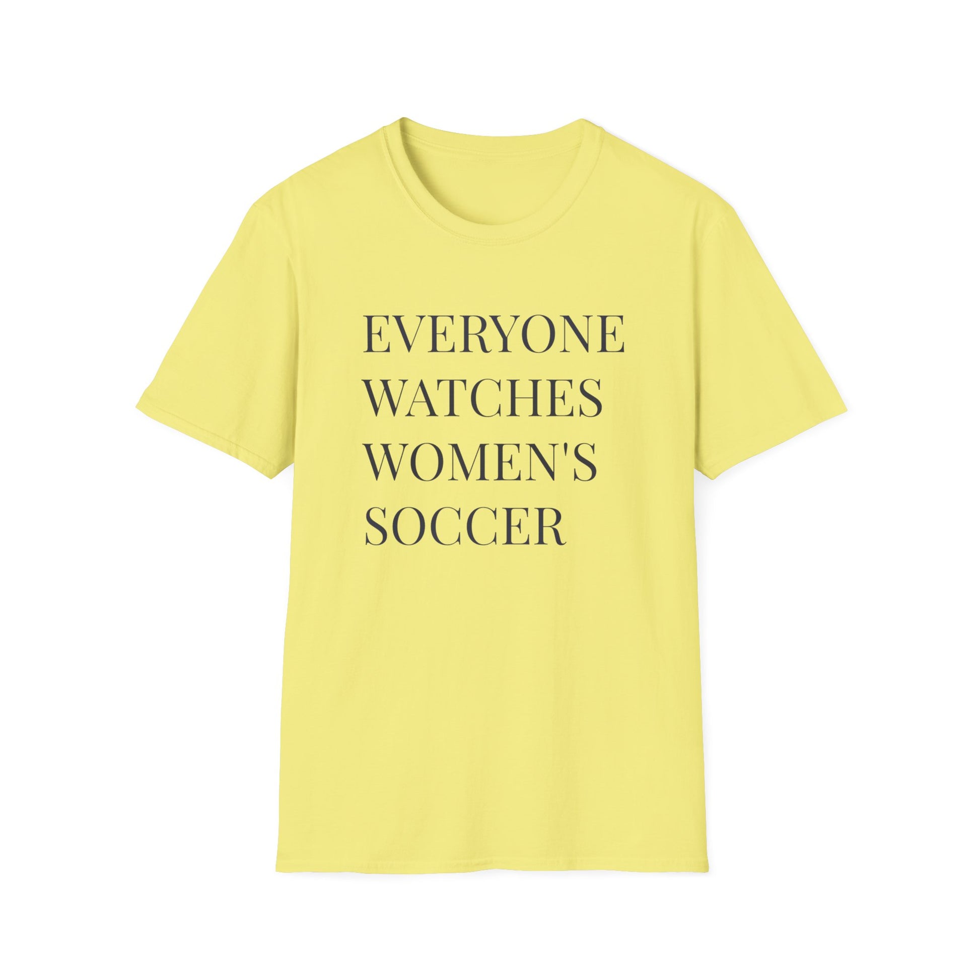 Womens Soccer T-Shirt, Female Athlete Sports Women's Sports - PopCultureByDesign36