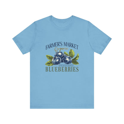 Fruit Farm Shirt, Blueberry Shirt, Cottagecore Berry Tshirt, Summer Fruit Shirt - PopCultureByDesign36