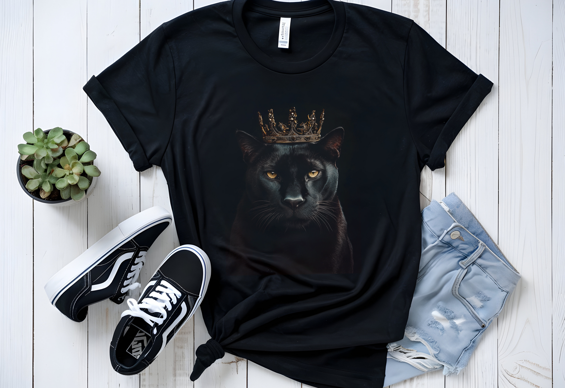 Black Panther Shirt, Superhero Tee, Comic Book Fan Gift - PopCultureByDesign36