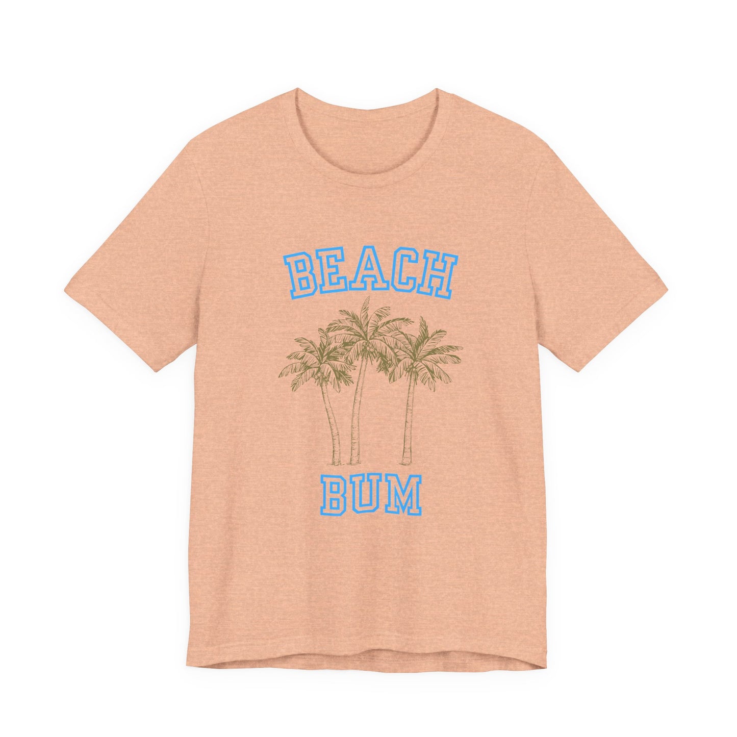 Beach Bum Palm Tree Shirt, Tropical Island Vacation Clothing, Palm Tree Lover Gift - PopCultureByDesign36