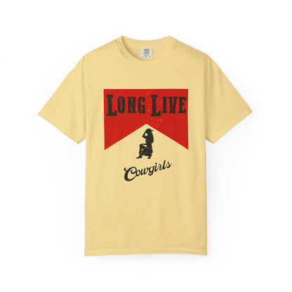 Comfort Colors Long Live Cowgirls western graphic shirt, Rodeo shirt - PopCultureByDesign36