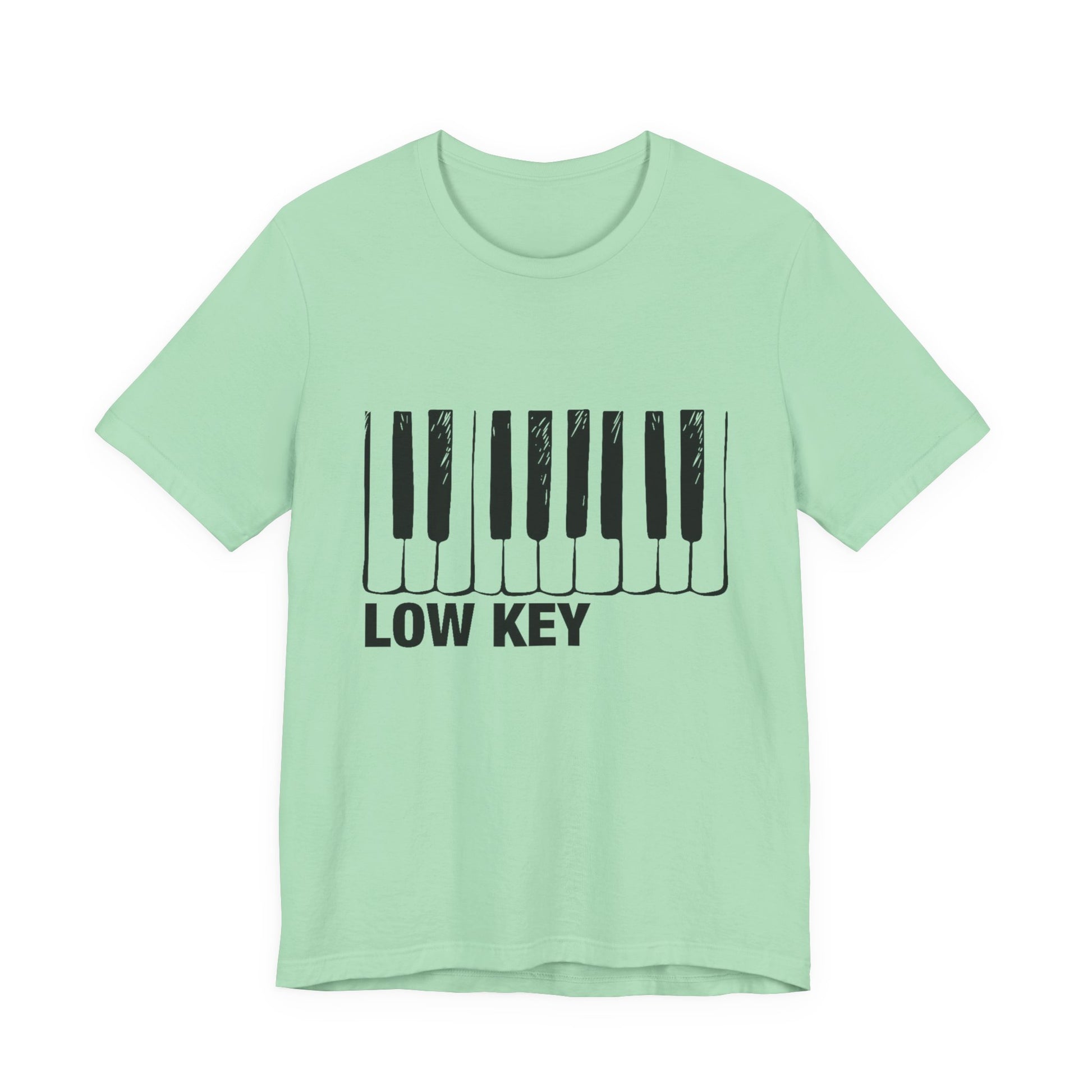 Funny Piano Player Shirt, Low Key Tee, Slang shirt, Piano Students - PopCultureByDesign36