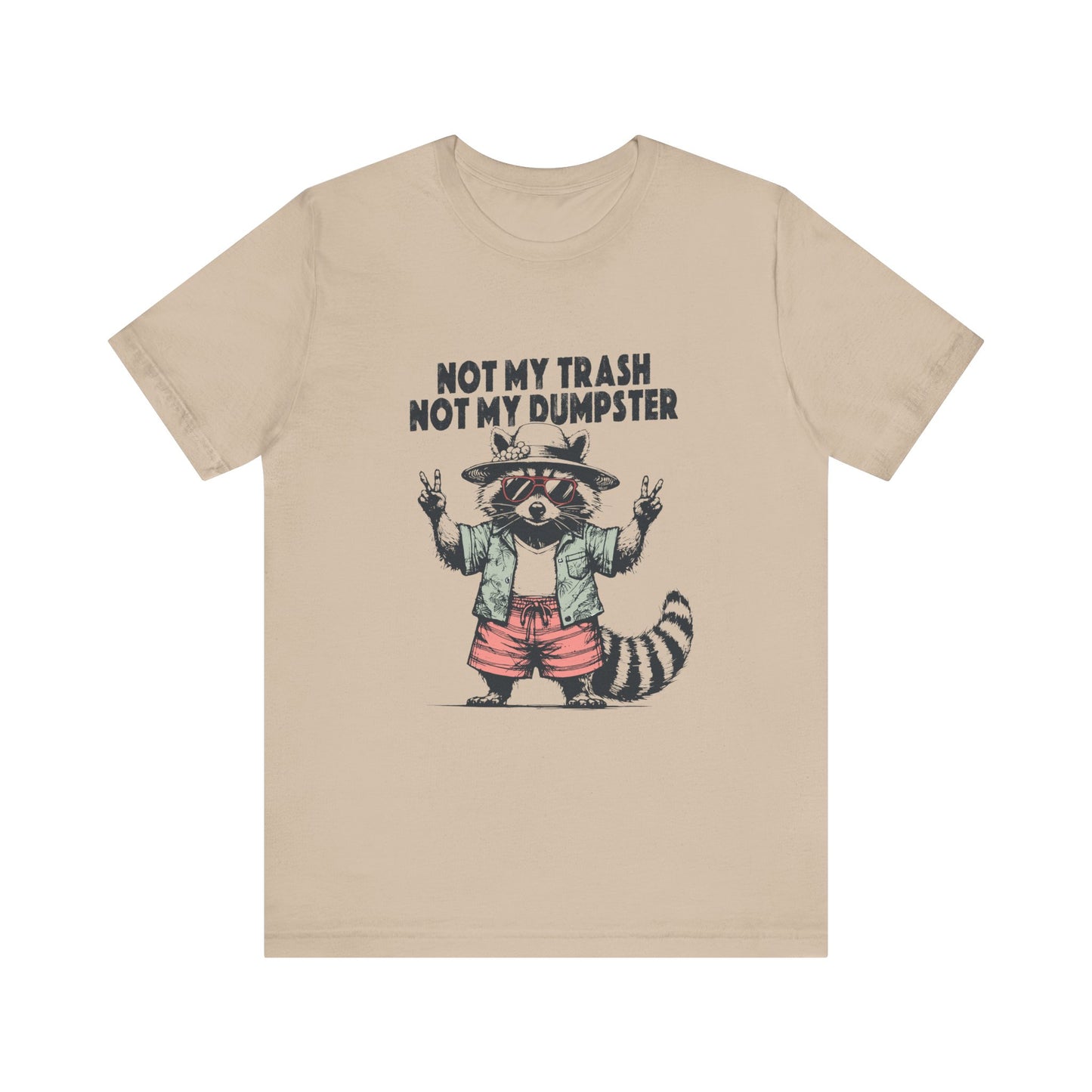 Funny Raccoon Shirt, Cute Baby Raccoon Shirt, Trashy Raccoon Shirt - PopCultureByDesign36
