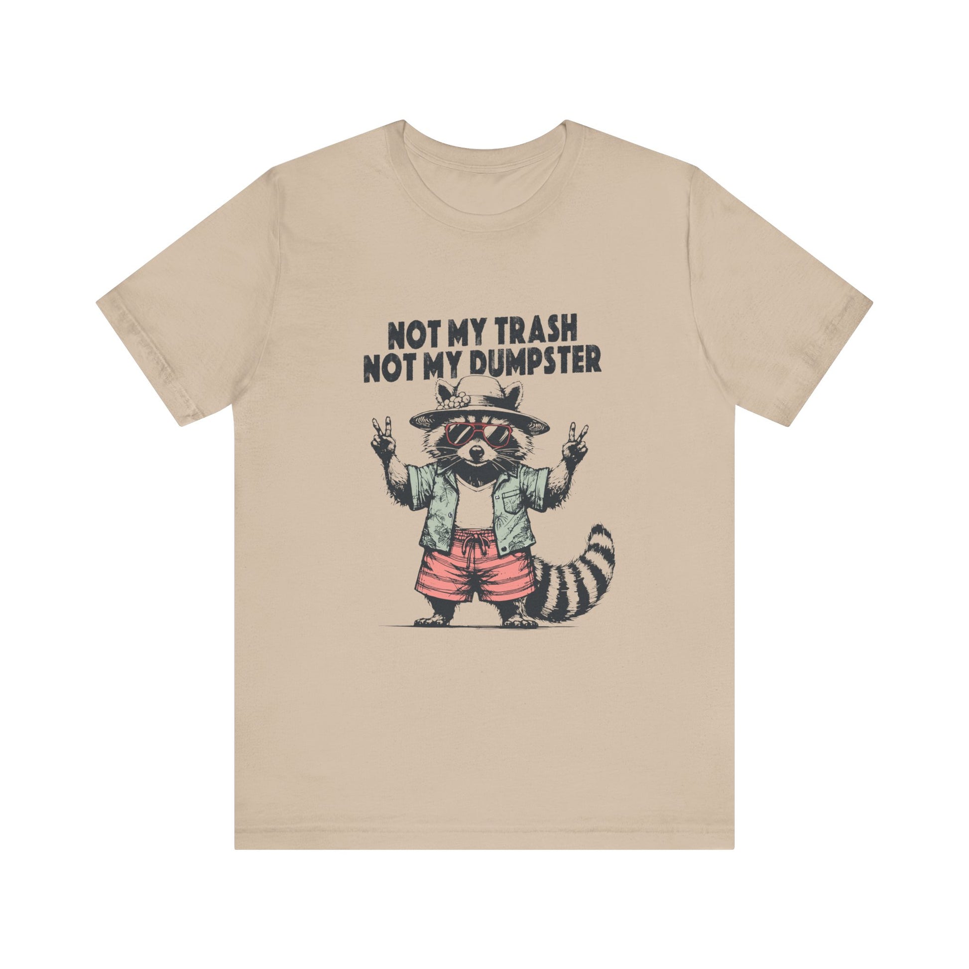 Funny Raccoon Shirt, Cute Baby Raccoon Shirt, Trashy Raccoon Shirt - PopCultureByDesign36