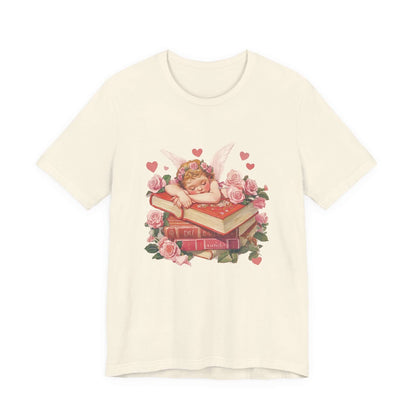 Reading Cupid Shirt, Funny Cupid Shirt, Cupid Love Shirt, Book Reader Shirt - PopCultureByDesign36