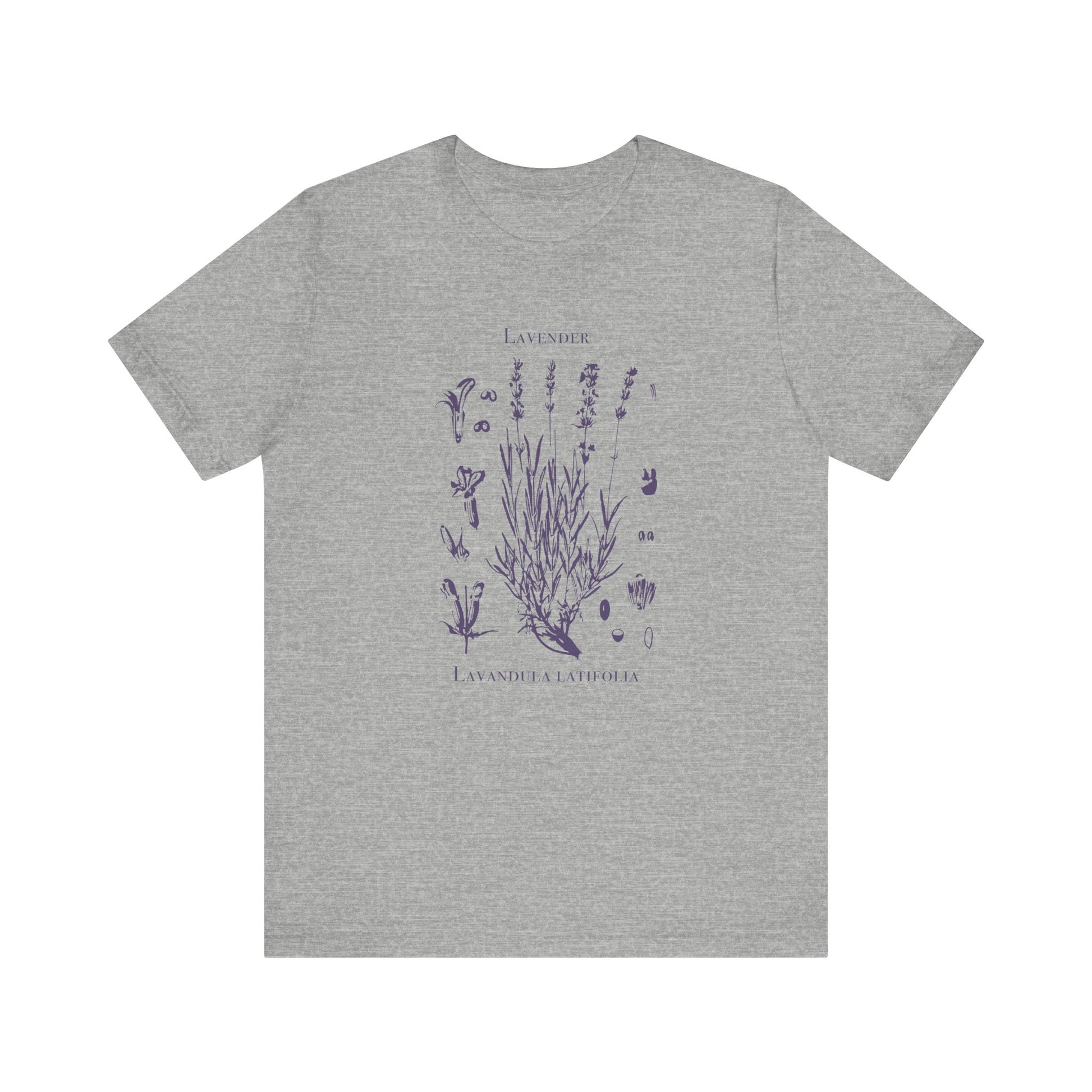 Retro Lavender Adult Shirt, Wildflowers Nature Shirt, Botanical Shirt - PopCultureByDesign36