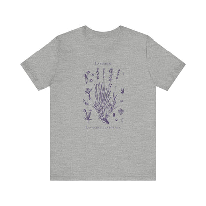 Retro Lavender Adult Shirt, Wildflowers Nature Shirt, Botanical Shirt - PopCultureByDesign36
