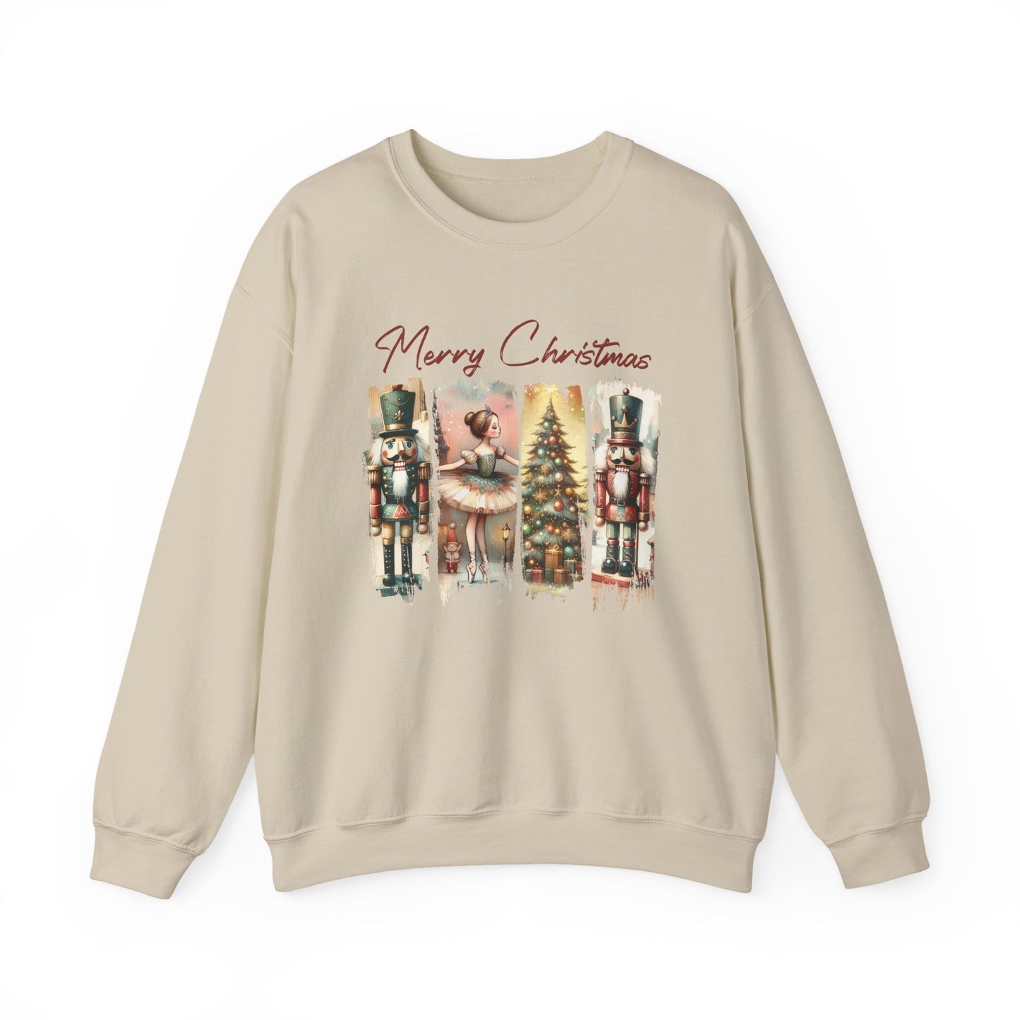 Merry Christmas Sweatshirt, Christmas Tis The Season Sweatshirt - PopCultureByDesign36