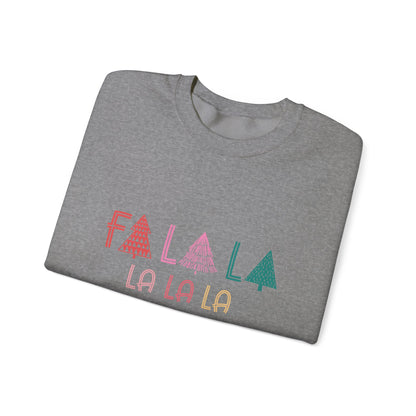 Fa La La Sweatshirt, Christmas Family Sweater, Christmas Holiday Sweatshirt - PopCultureByDesign36