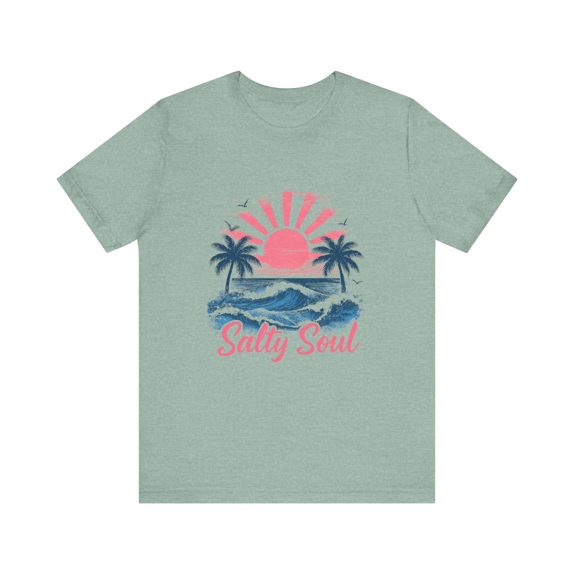 Retro Salty Soul Shirt, Summer Salty Soul T-shirt, Trendy Summer Shirt - PopCultureByDesign36