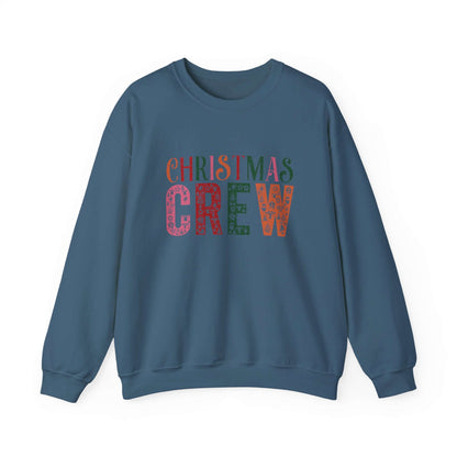 Christmas Crew Sweatshirt, Winter Festive Sweater, Xmas Gift Idea - PopCultureByDesign36