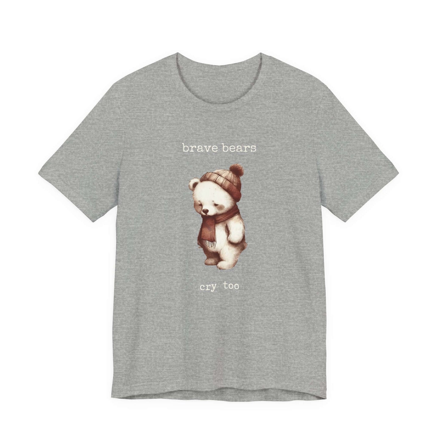 Brave Bears Cry Too Shirt, Vintage Bear Shirt, My tummy Hurts Shirt - PopCultureByDesign36