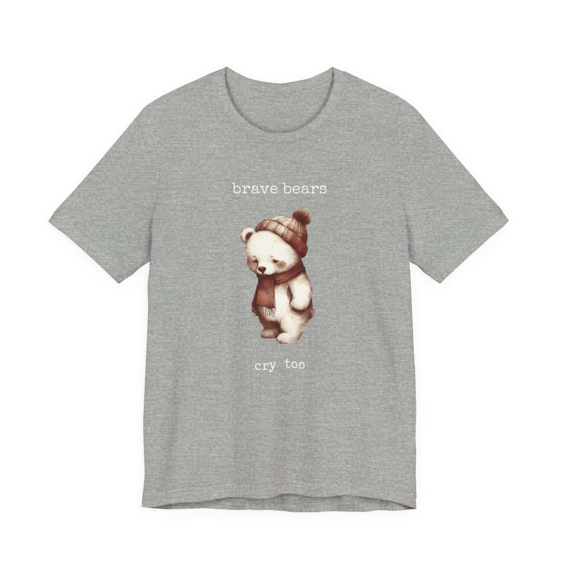 Brave Bears Cry Too Shirt, Vintage Bear Shirt, My tummy Hurts Shirt - PopCultureByDesign36