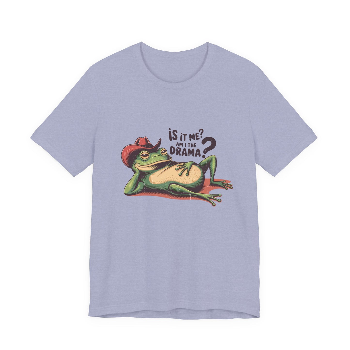 Am I The Drama Shirt, Funny Frog Joke T-Shirt, Meme Frog Shirt - PopCultureByDesign36