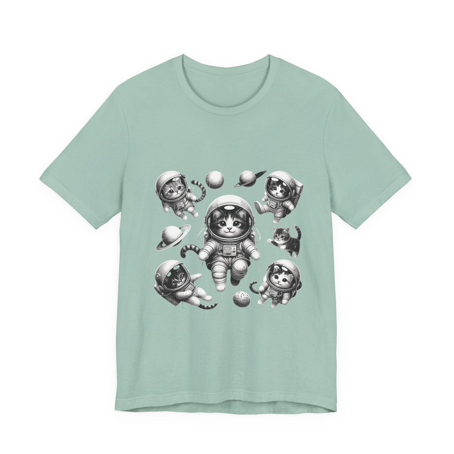 Kittens in Space Shirt, Funny Cat Shirt, Funny Kitten Shirt - PopCultureByDesign36