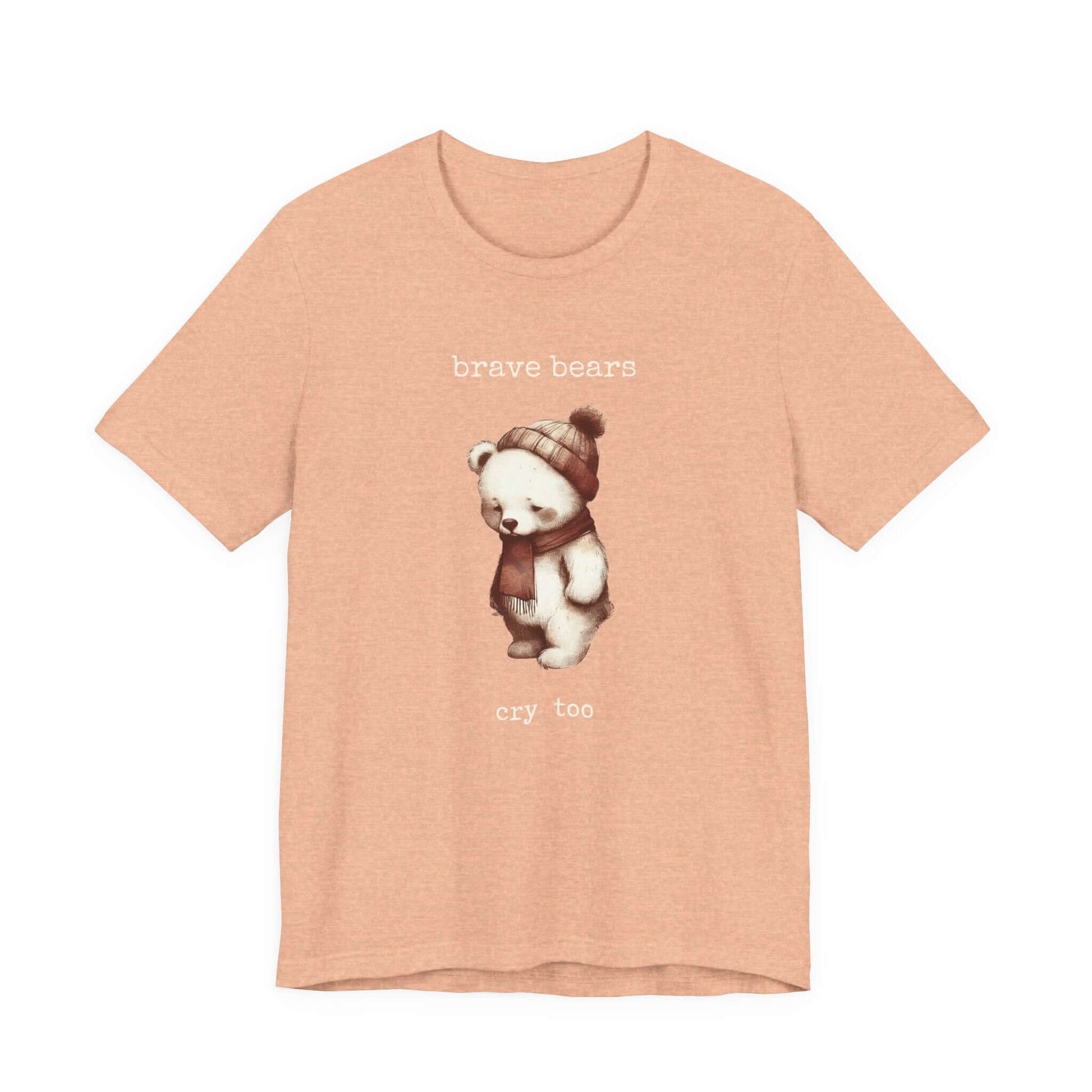 Brave Bears Cry Too Shirt, Vintage Bear Shirt, My tummy Hurts Shirt - PopCultureByDesign36