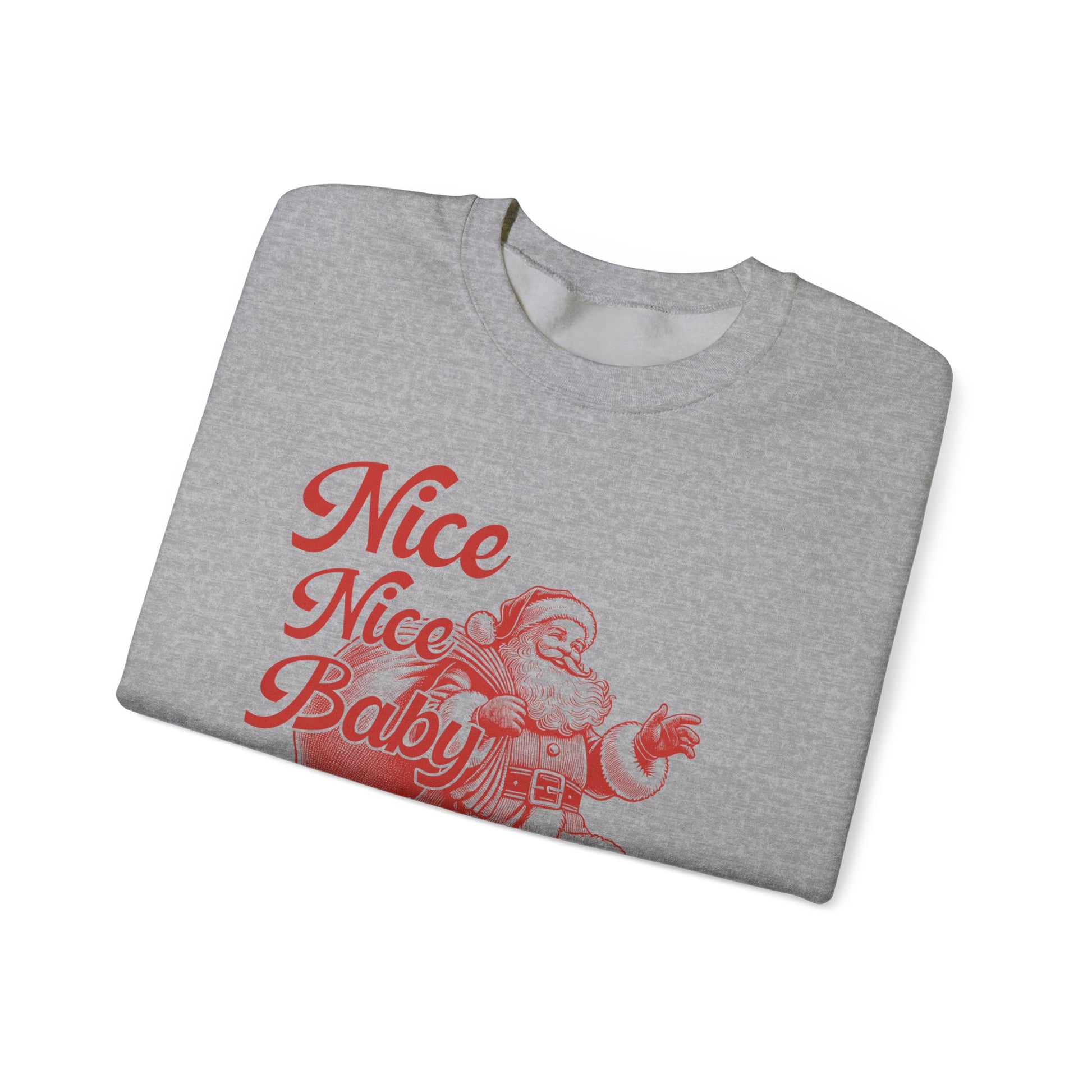 Nice Nice Baby, Xmas Sweatshirt, Family Christmas, Christmas Jolly - PopCultureByDesign36