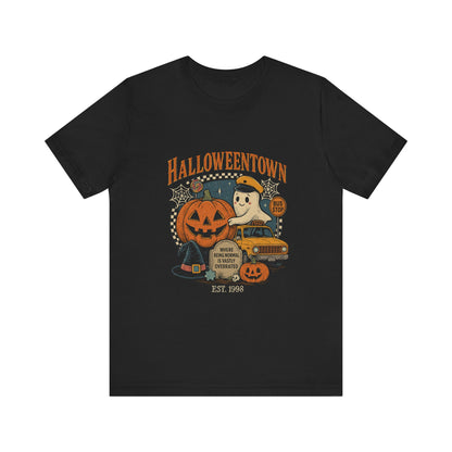 Cute Halloween Shirt, Halloweentown Travel Shirt, Retro Halloween Shirt - PopCultureByDesign36
