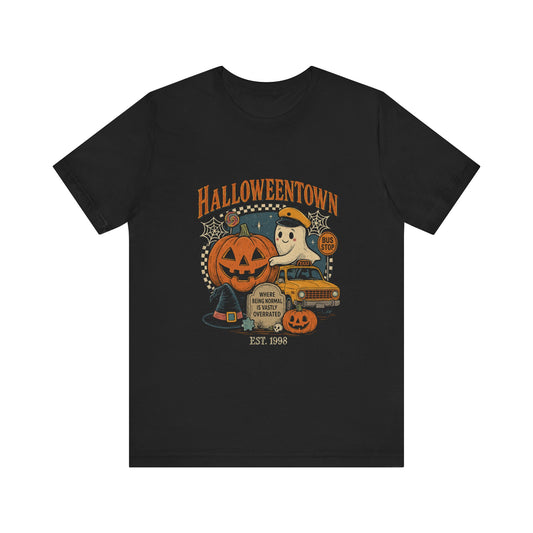 Cute Halloween Shirt, Halloweentown Travel Shirt, Retro Halloween Shirt - PopCultureByDesign36