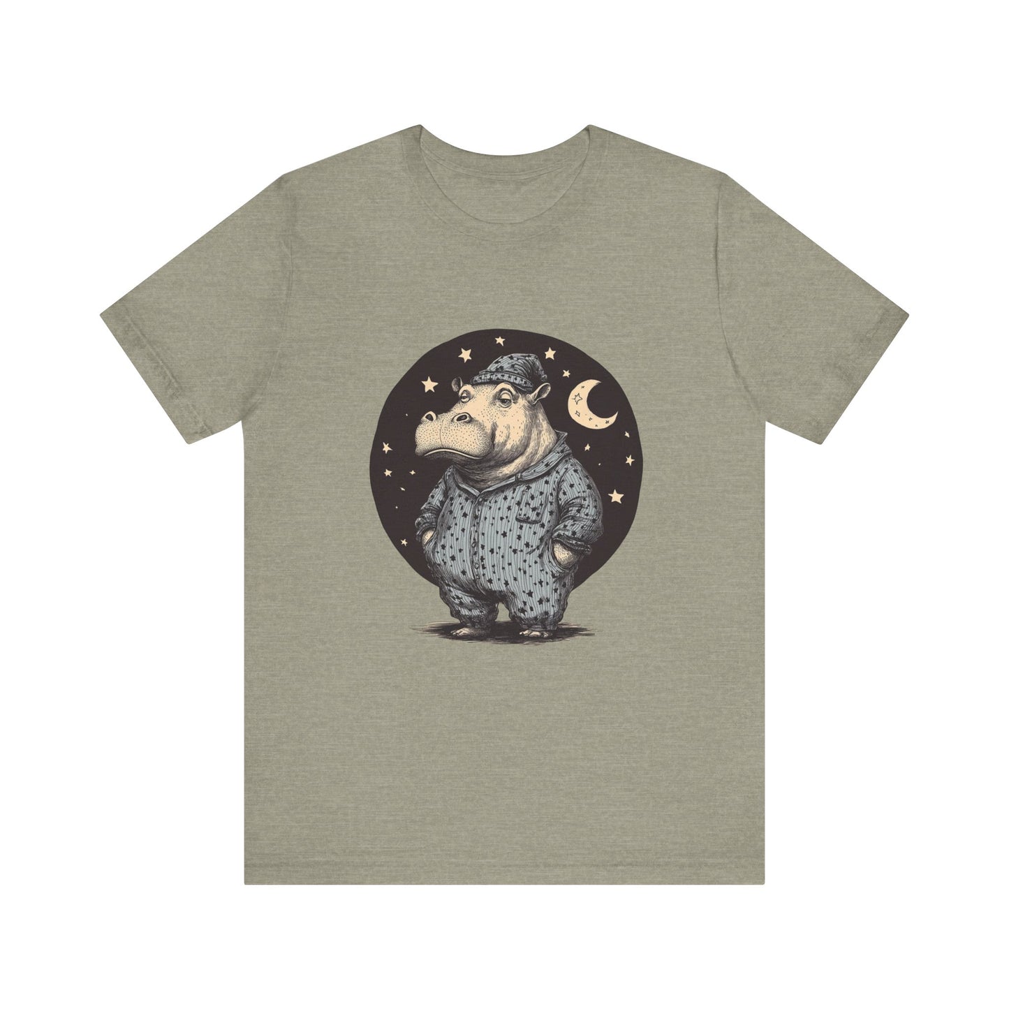 Sleepy Hippo Shirt, Funny Hippo Shirt, Cute Hippo Shirt - PopCultureByDesign36