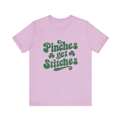 Pinches Get Stitches Shirt, Shamrock Shirt, St Patrick's Day Shirt - PopCultureByDesign36