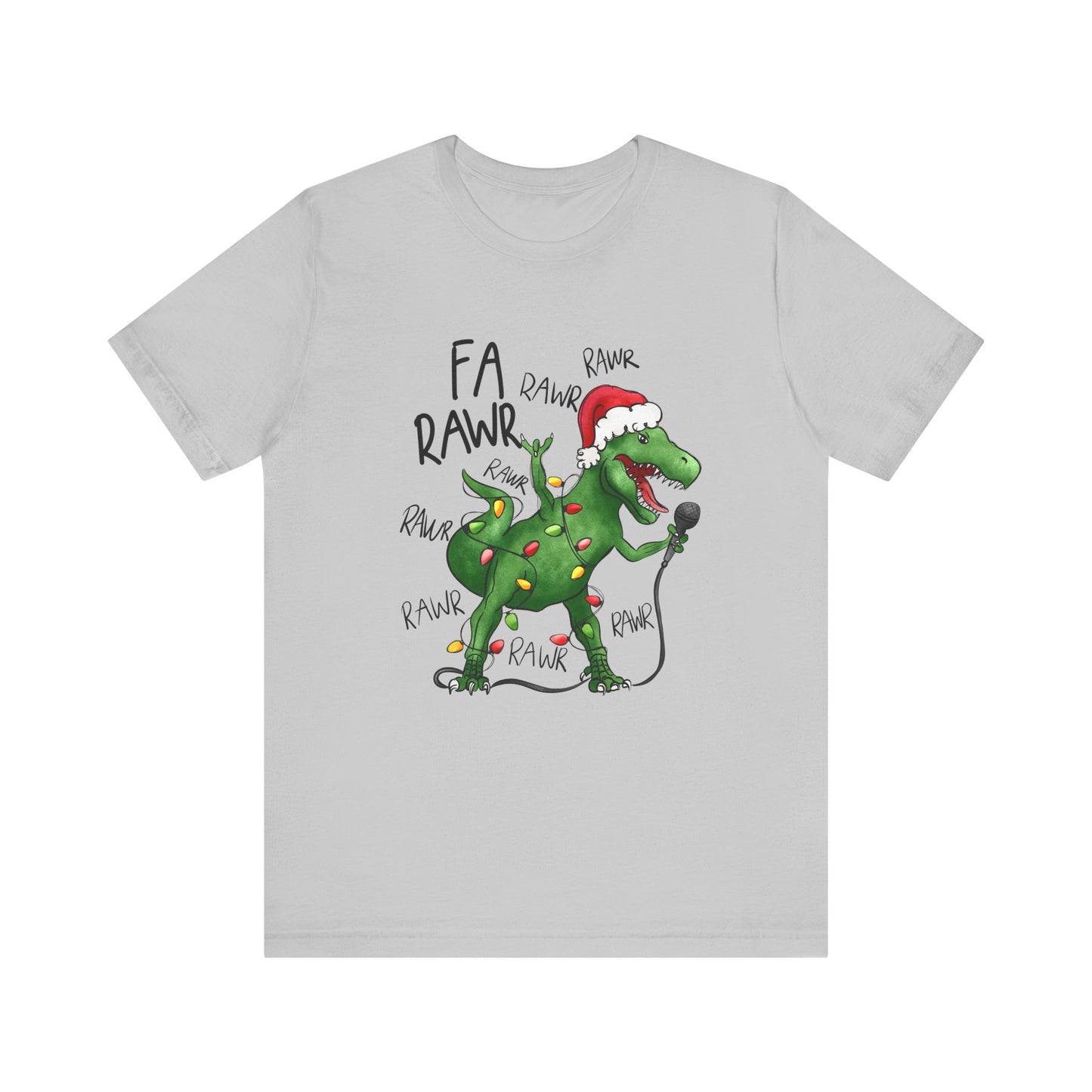 Dinosaur Karaoke Christmas Music Shirt, Christmas Music Shirt - PopCultureByDesign36